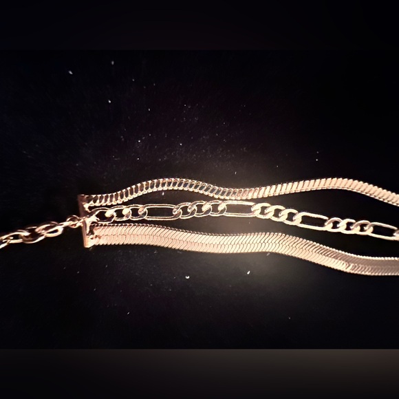 NWT On 34th Multi-Row Bracelet, 7" + 1" Extender, Created for Macy's - Gold - Picture 3 of 5